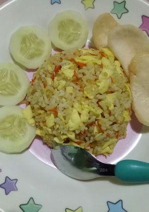 Foto resep Nasi Goreng Simple - Kesukaan Toddler