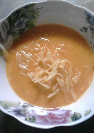 Foto resep pepaya kuah santan