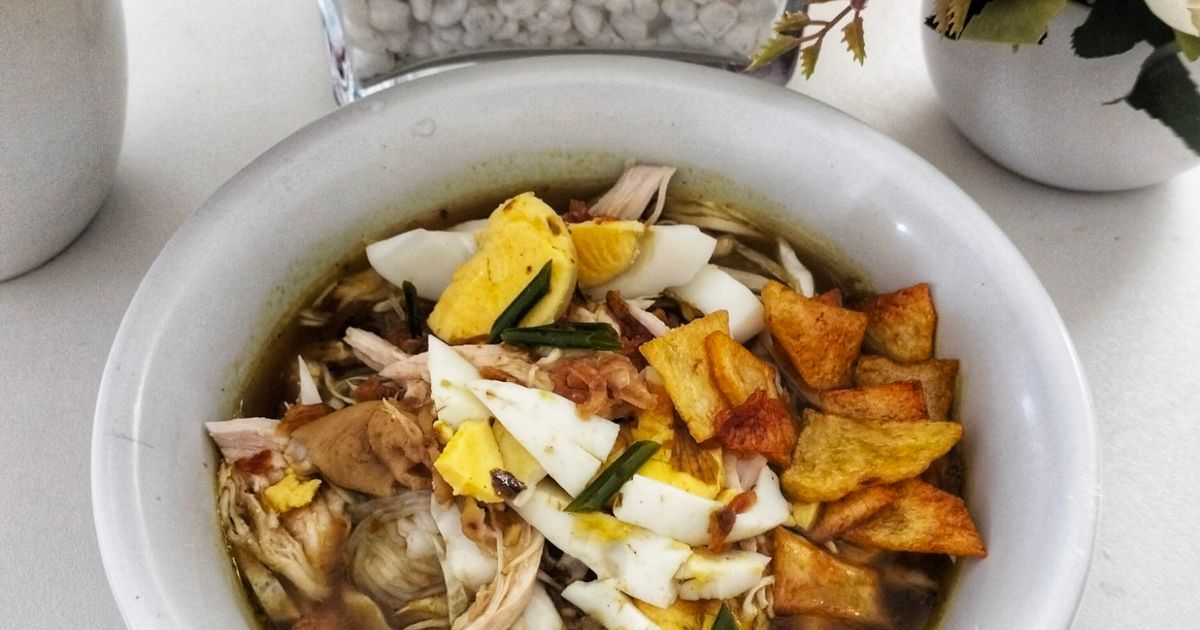 Soto Ayam Jawa (bumbu instan)