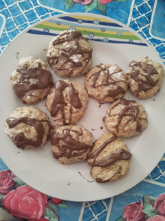 Una foto de Galletitas con avena y manzana