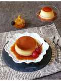 Caramel Custard Pudding With Pineapple