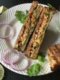 Paneer Tikka Sandwiches with Tandoori Mayonnaise