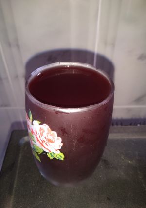 A picture of Zobo drink.