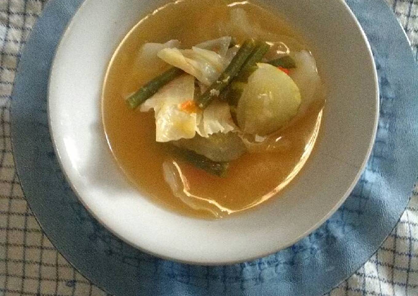 O habitual Deso Sour Sayur