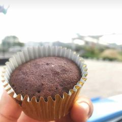 A picture of Chocolate cupcake.
