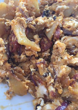 Laktató tojásrántotta recept fotója