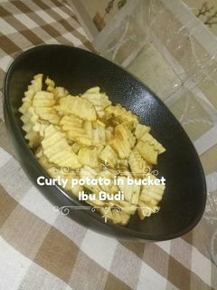 Foto resep Kentang goreng keriting