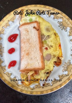 Foto resep Roti John Roti Tawar
