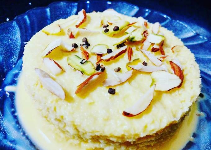 Easiest Way to Prepare Ultimate Rasmalai Cheese Cake