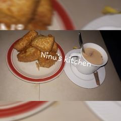A picture of Tofu & cinnamon tea.