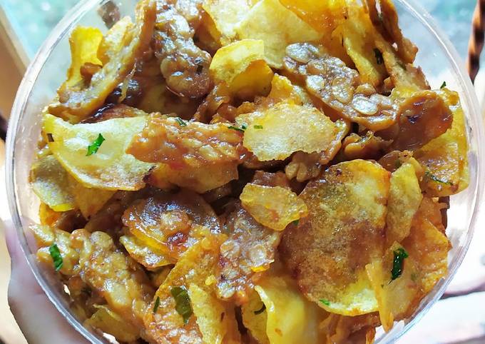 Yuk intip, Cara mudah membuat #18. 3KT (Kering Kentang Kacang Tempe) sajian Idul Adha yang gurih