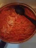 Sopa de macarrones con salsa de jitomate🍅😋