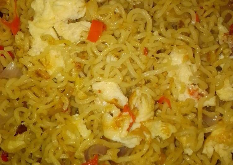  Indomie with fried Egg Recipe by Alex Otieno Cookpad