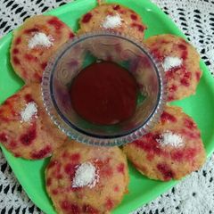 A picture of Vegetable idli.