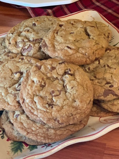 A picture of Jay’s Brown Butter and Toffee Chocolate Chip Cookies.