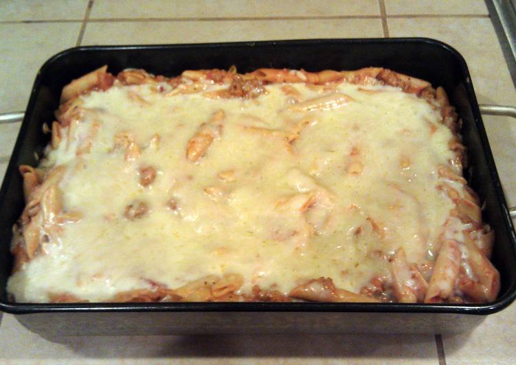 Easiest Way to Make Speedy Cheesy Mostaccioli