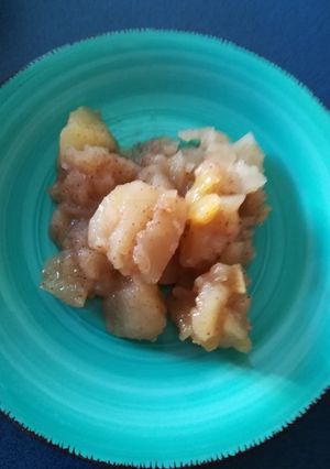 Una foto de Compota de manzana