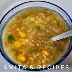 A picture of Barley soup.