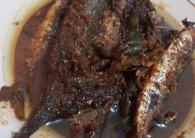 Ikan Layang Kecap Cabe Ijo