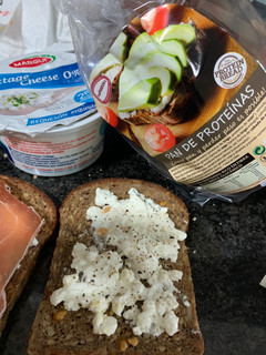 Una foto de Sandwich saludable