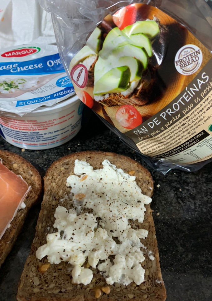 Una foto de Sandwich saludable