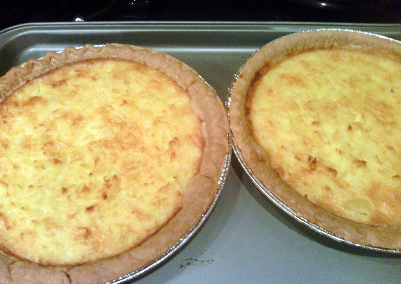 Pineapple Coconut Pie