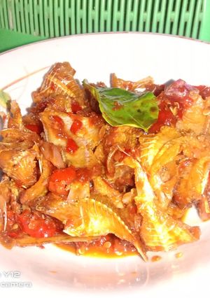 Foto resep Pedas manis ikan asin tawar