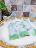 Pisang ijo creamy santan kara