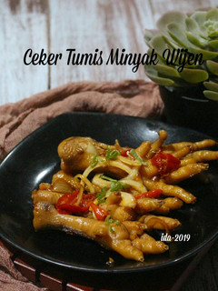 Foto resep Ceker Tumis Minyak Wijen