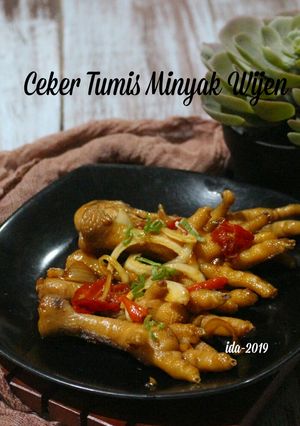 Foto resep Ceker Tumis Minyak Wijen
