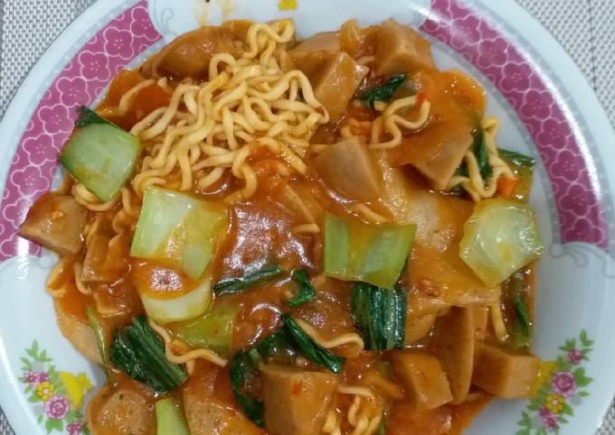 Seblak Sosis Bratwurst Kerupuk Udang