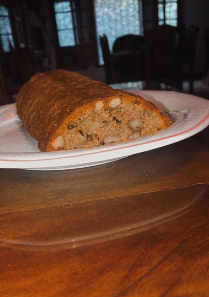 Una foto de Budín 100% integral