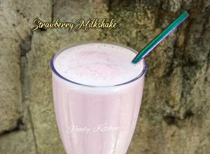 Foto resep Strawberry Milkshake