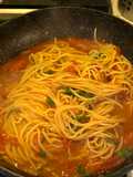 Spaghetti pomodori acciughe