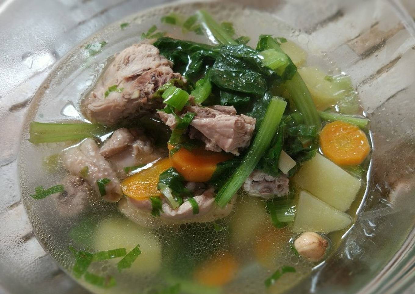 Sop Ayam Komplit