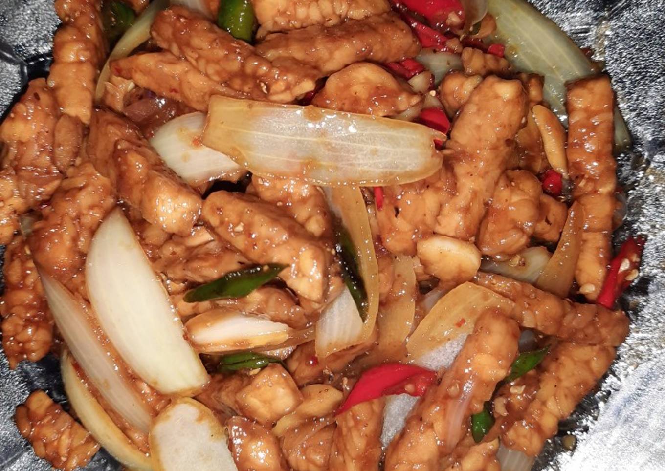 Tempe oseng-oseng