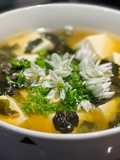 Miso Soup with Tofu and Seaweed