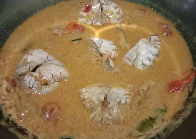Cara Gampang Menyiapkan Kepiting masak santan Anti Gagal