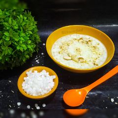 A picture of Sabudana kheer / sago payasam recipe.