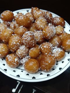 صورة لوصفة لقيمات