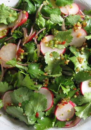 A picture of Coriander Salad Dressing.