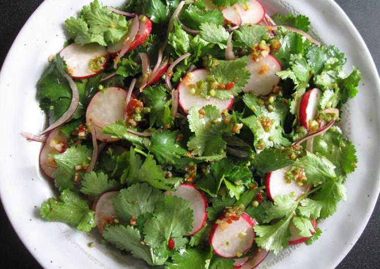 Recipe of Award-winning Coriander Salad Dressing