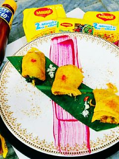 मैगी पालक रीथ (maggi palak reeth recipe in Hindi) रेसिपी मुख्य फोटो