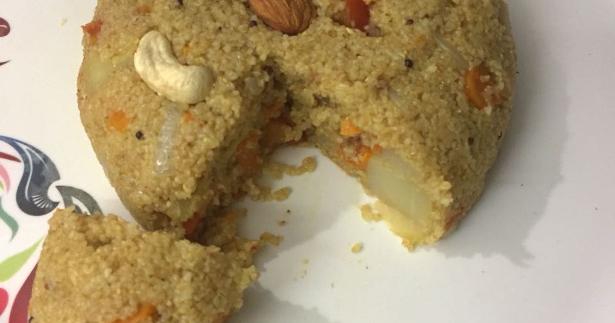 Millet Samba Wheat Rava Cake Recipe by Pavumidha - Cookpad