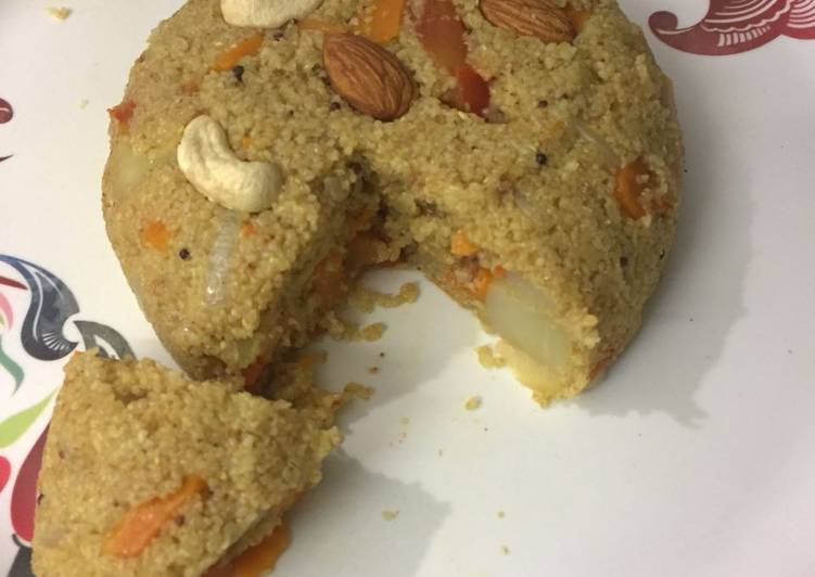 Millet Samba Wheat Rava Cake