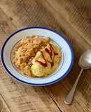 Chicken Omurice - the old classic Japanese comfort meal, chicken kitchup rice with omlette
