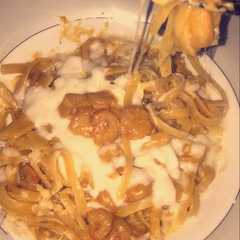 فوتشيني الجمبري🍝-レシピのメイン写真