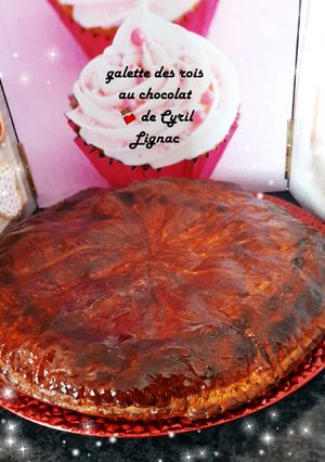 Une photo de Galette des rois au chocolat 🍫 de Cyril Lignac 😋
