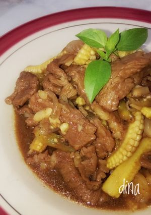 Foto resep Daging Sapi Saos Tiram