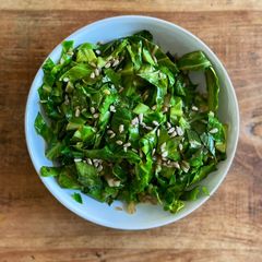 A picture of Sautéed Spring Greens.